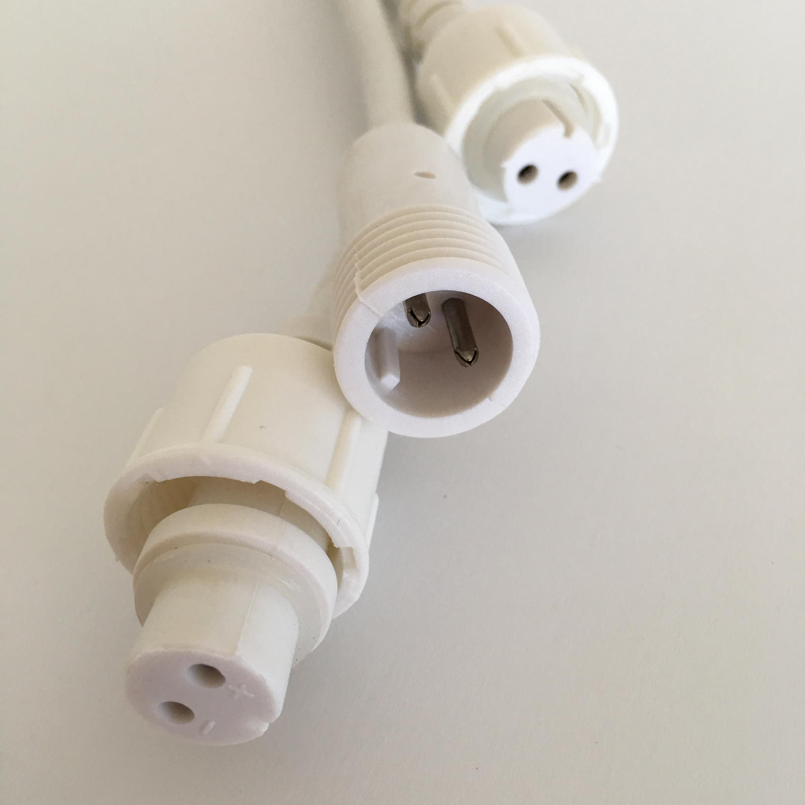 Connector 3 Way LED Rope Light Splitter Cable White Accessory eBay