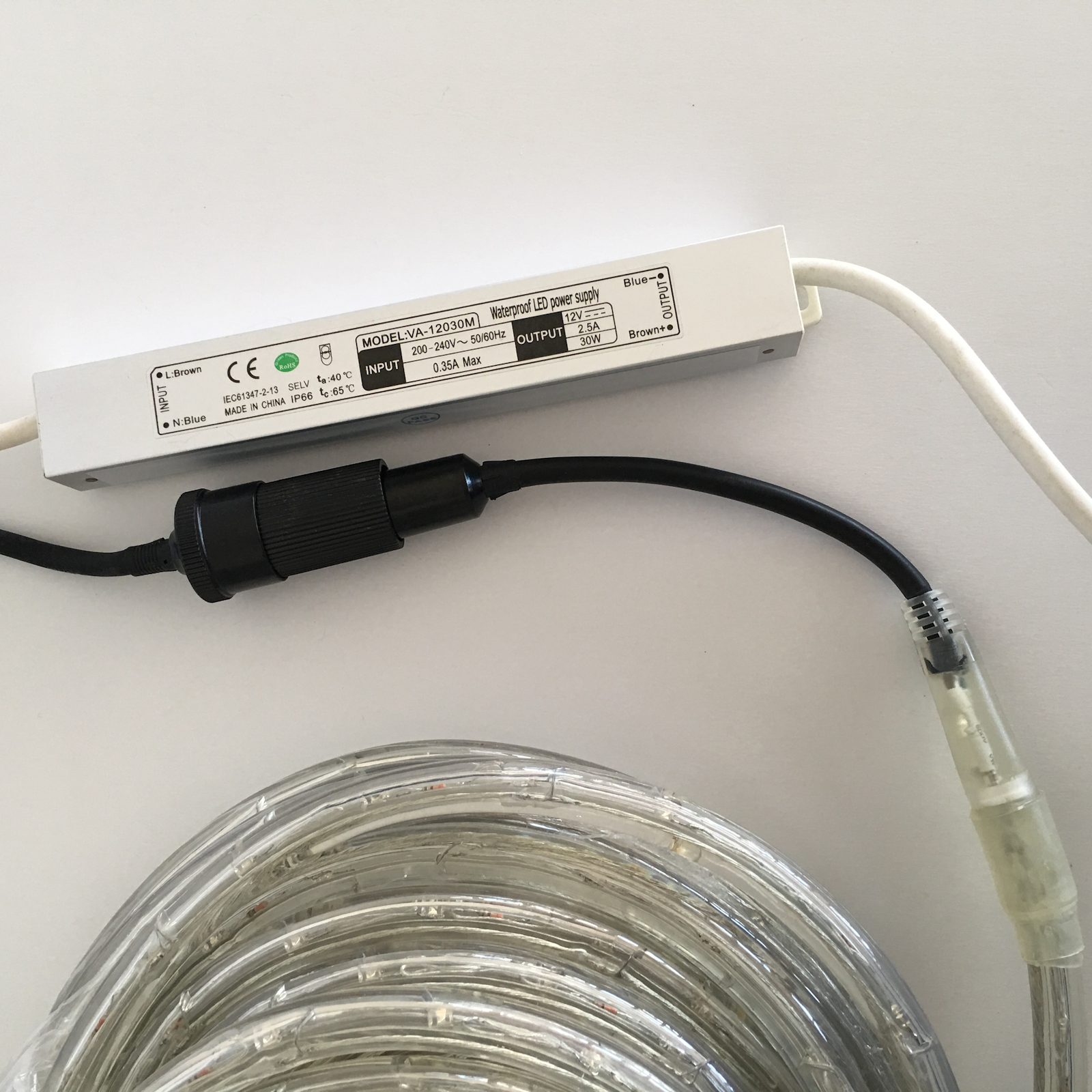 Transformer for Rope Light 240V ACDC 12V