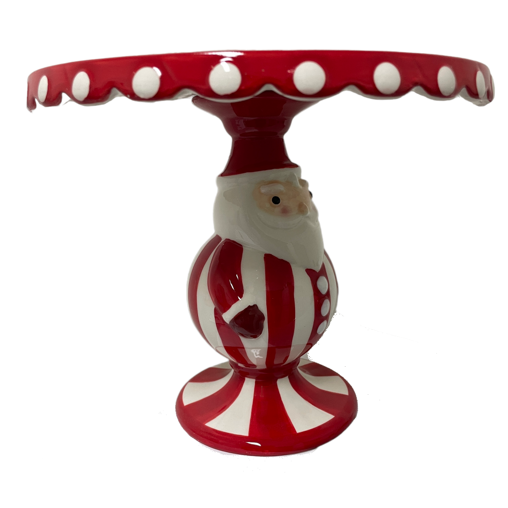 Santa Cake Stand 26cm We'll make your Christmas Complete