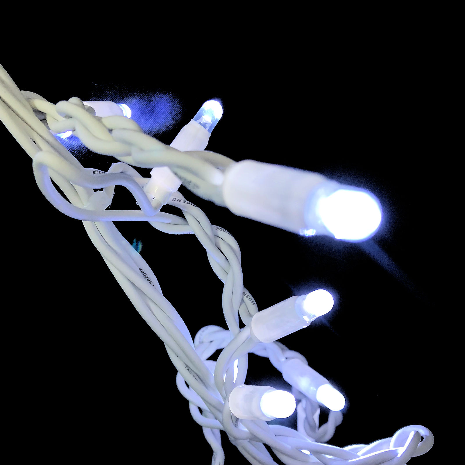 LED Icicle Lights Cool White 4.8M Extendable Christmas Complete Online