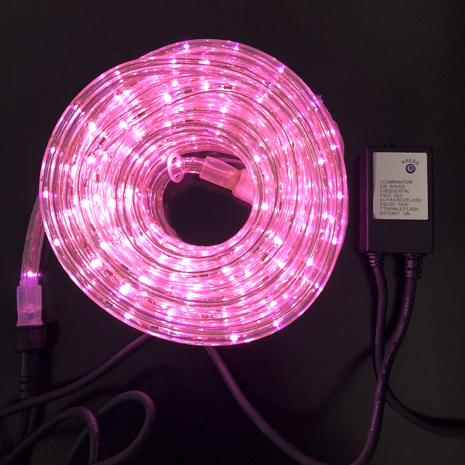 Buy New LED Rope Light PINK Extendable 10 metres with controller online