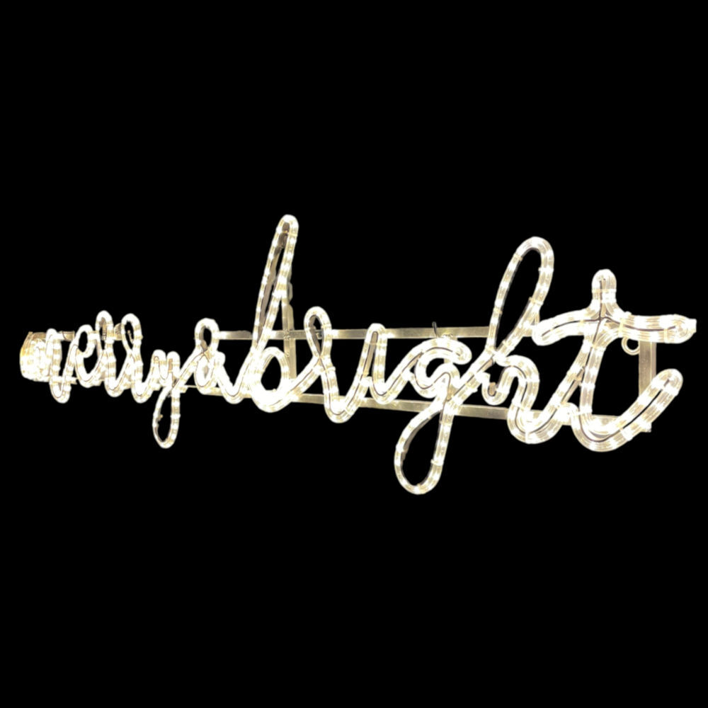 Melrose International Merry & Bright Sign 19.75