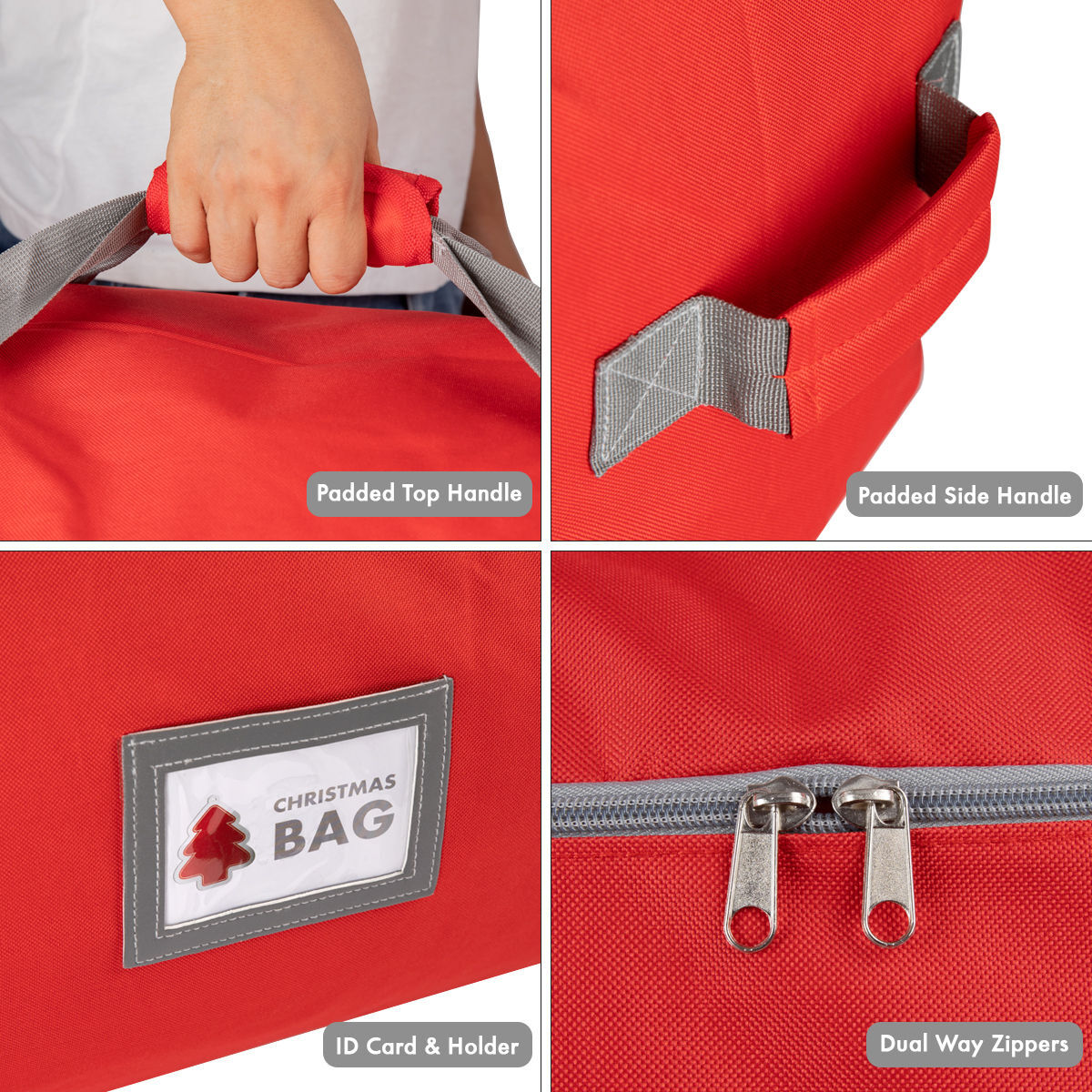 Buy New Red Christmas Tree Storage Bag online from Christmas Complete