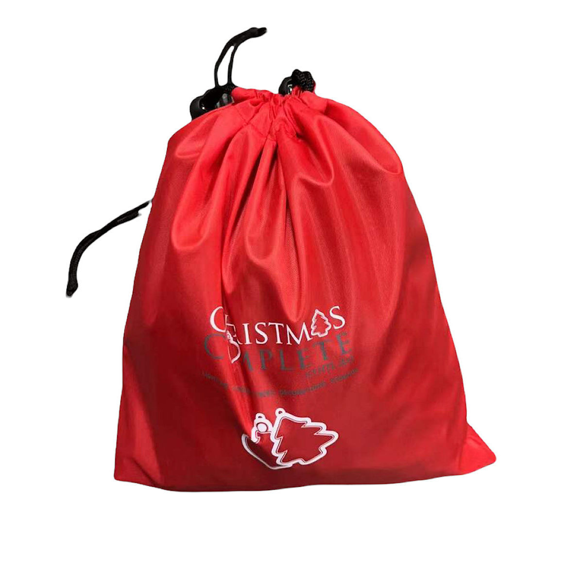 Drawstring Bag RED 33cm Christmas Complete