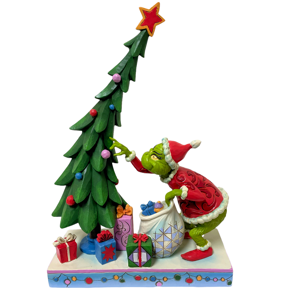 Grinch Undecorating Tree 26.5cm - Grinch by Jim Shore | Christmas Complete