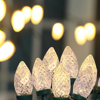 Cool white c9 on sale led christmas lights