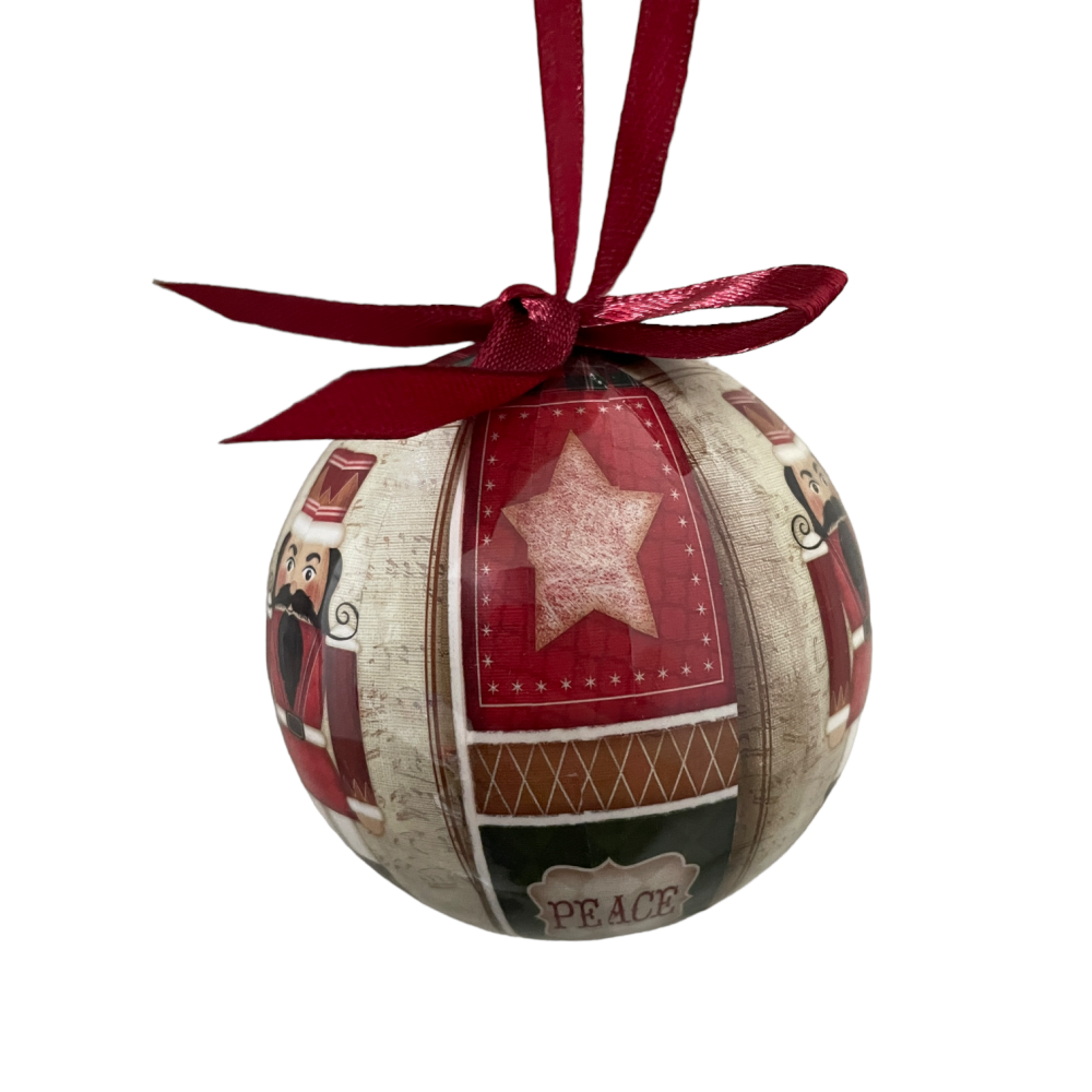 Nutcracker Baubles 75mm x 14pk We'll Make Your Christmas Complete