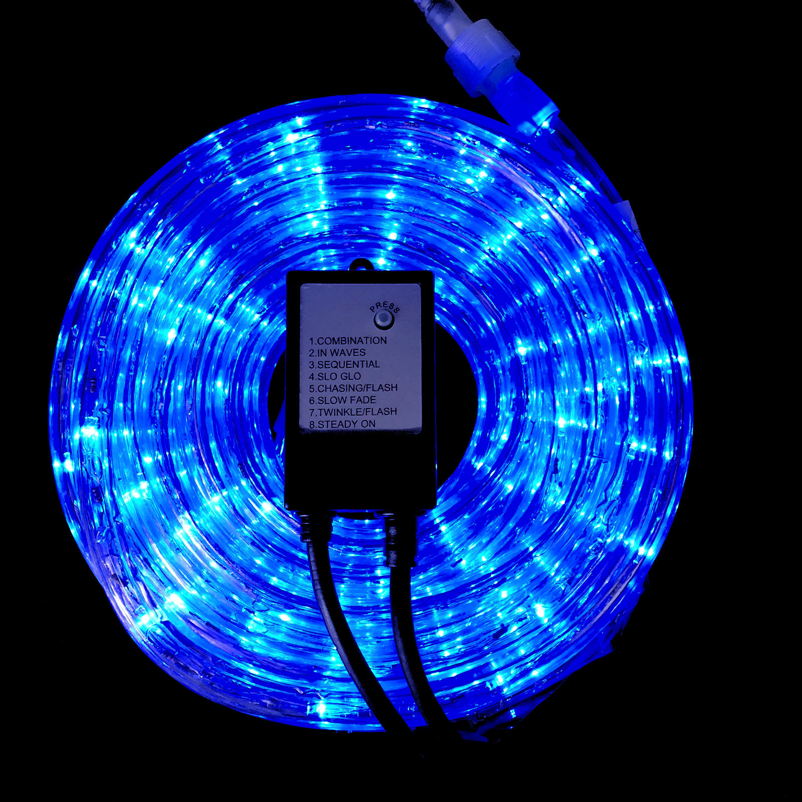 LED Rope Light BLUE Extendable 10m Party Christmas Outdoor Garden 30