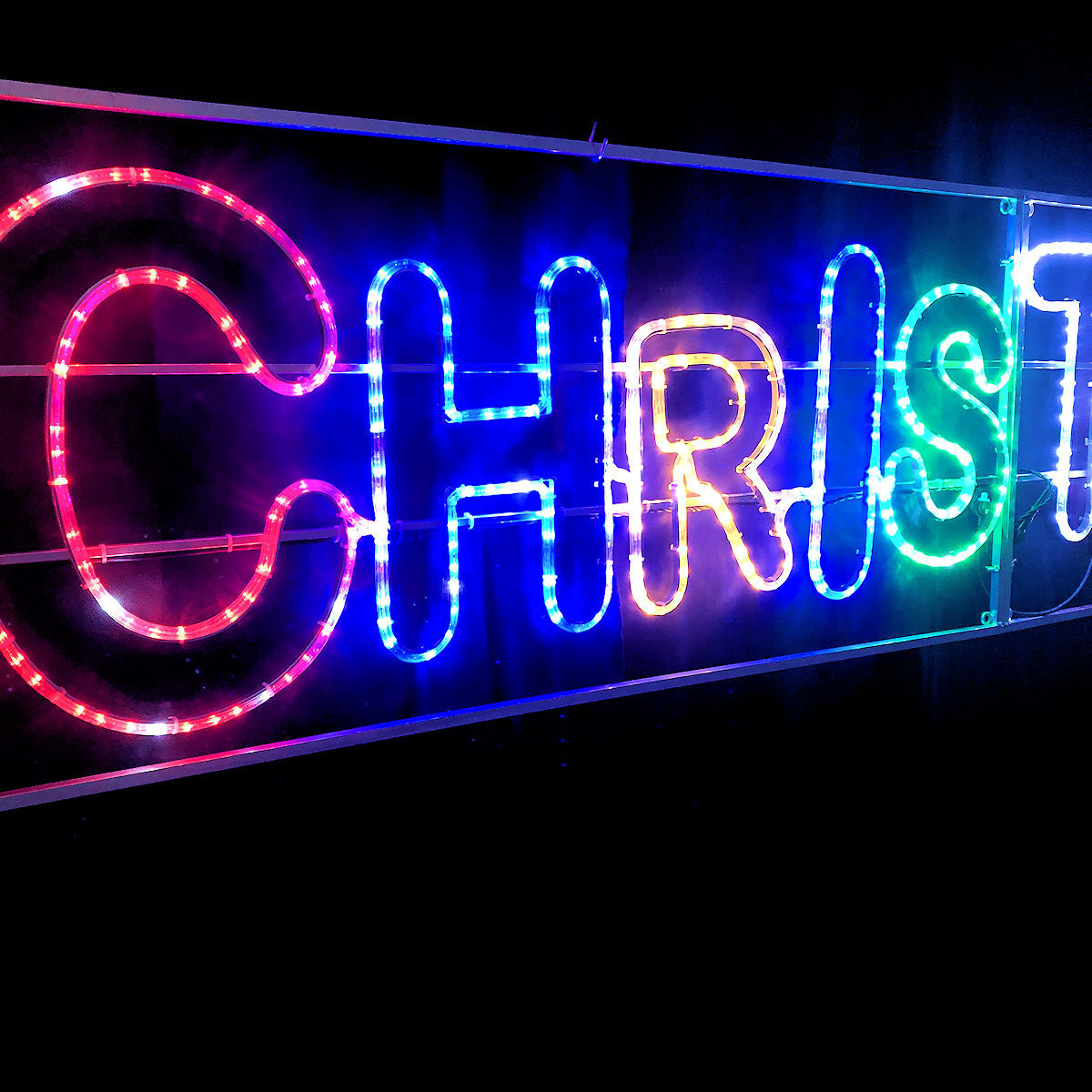 Christmas's Signage Rope Christmas Sign Rope Light Motif | Christmas Complete