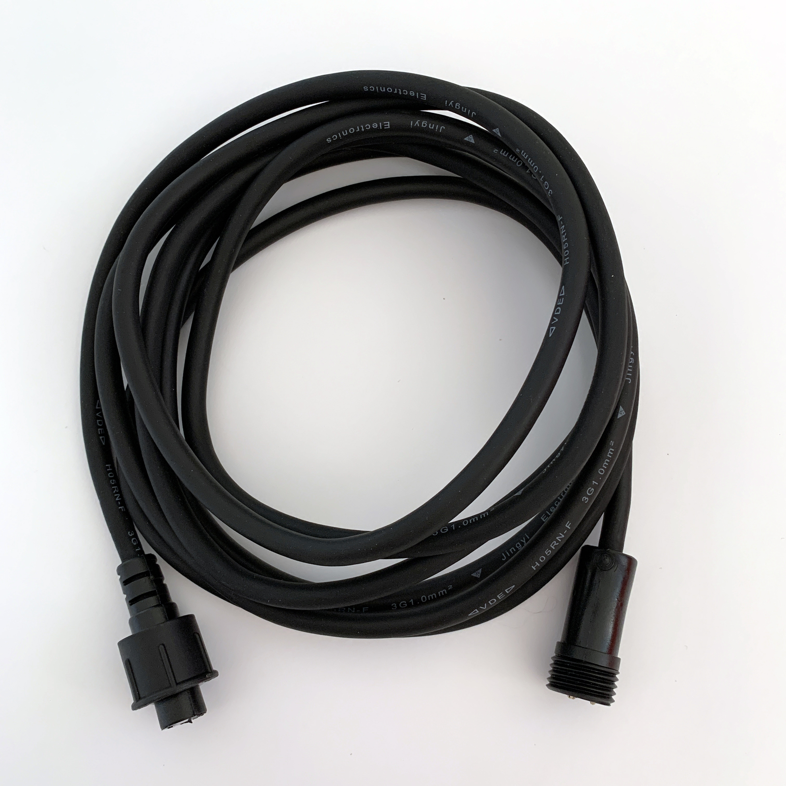 String Light Extension Cord 3m Black 3 Pin suitable for 240V Icicle Net