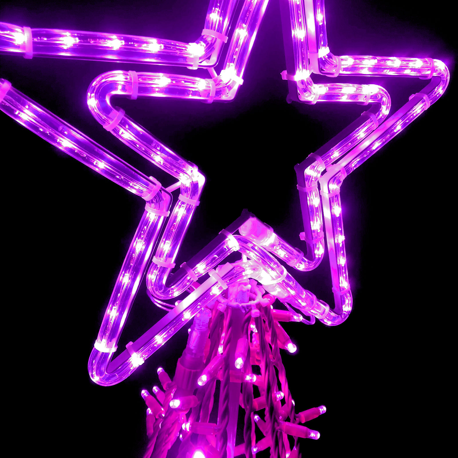Buy New 3D LED Christmas Tree Pink Motif 1.3 metres online from