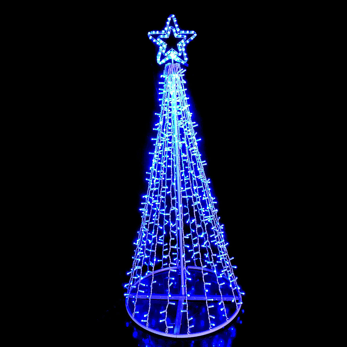 RGB 3D Christmas Tree 3m Rope Light Motif | Christmas Complete