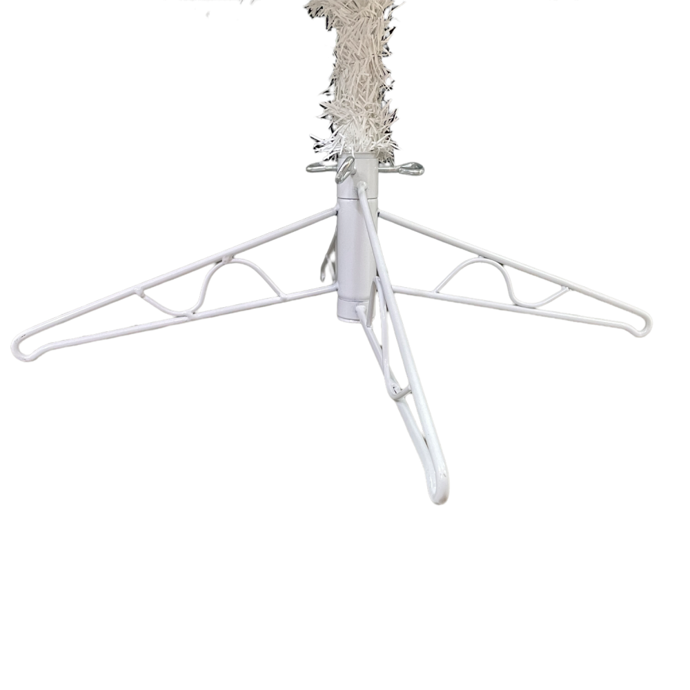 White Slimline Tree 7ft 210cm 760 tips We'll Make Your Christmas Complete