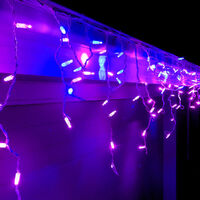Pink and blue clearance christmas lights