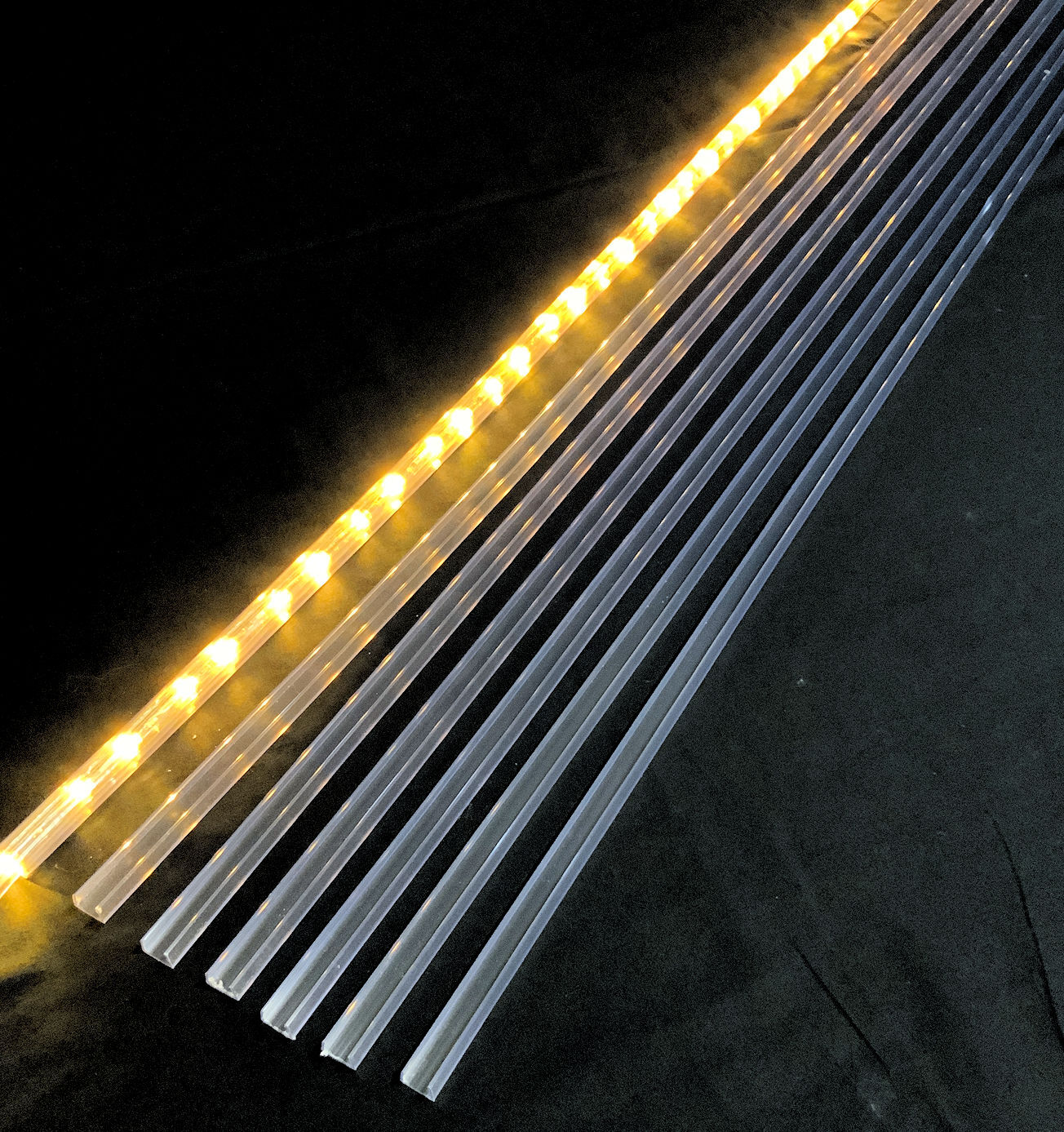 Rope Light Channel Track PVC 10.5m Length
