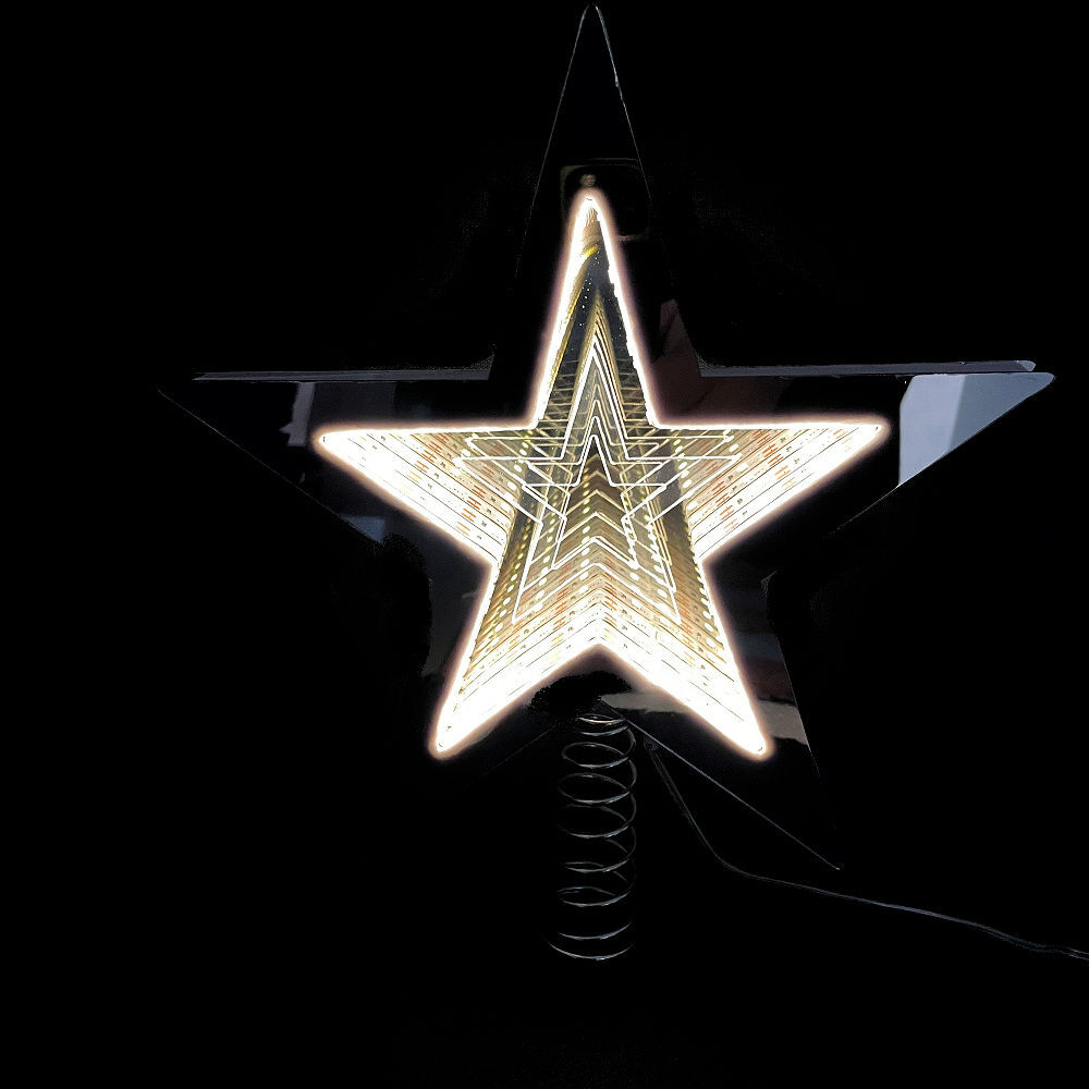 Tree Topper Infinity Infinity Tree Top Star White 23cm | We'll make your Christmas Complete