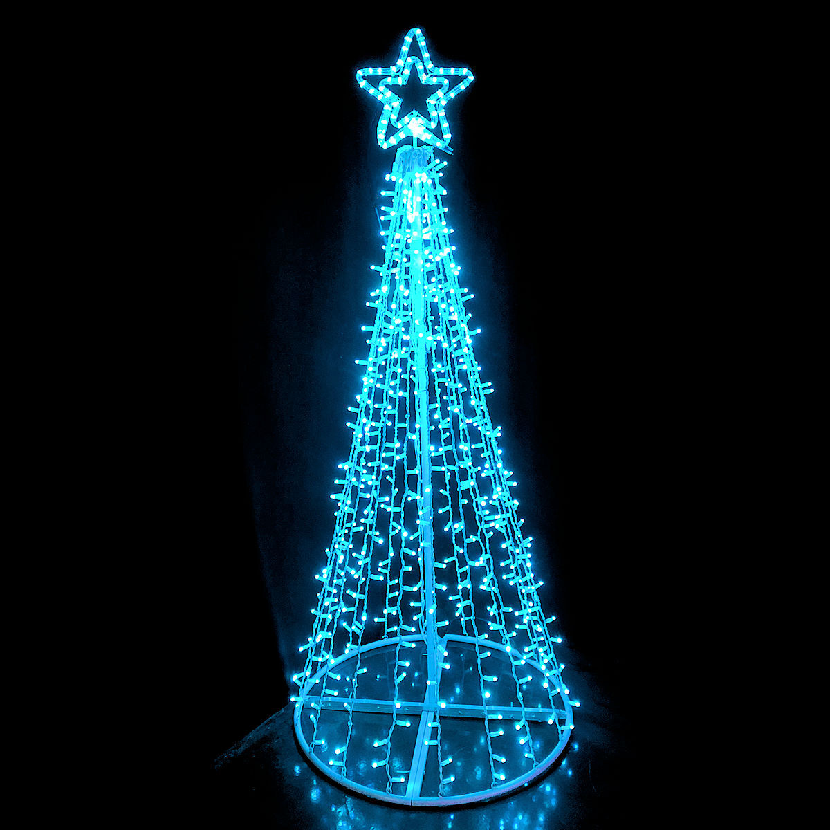RGB 3D Christmas Tree 3m Rope Light Motif | Christmas Complete