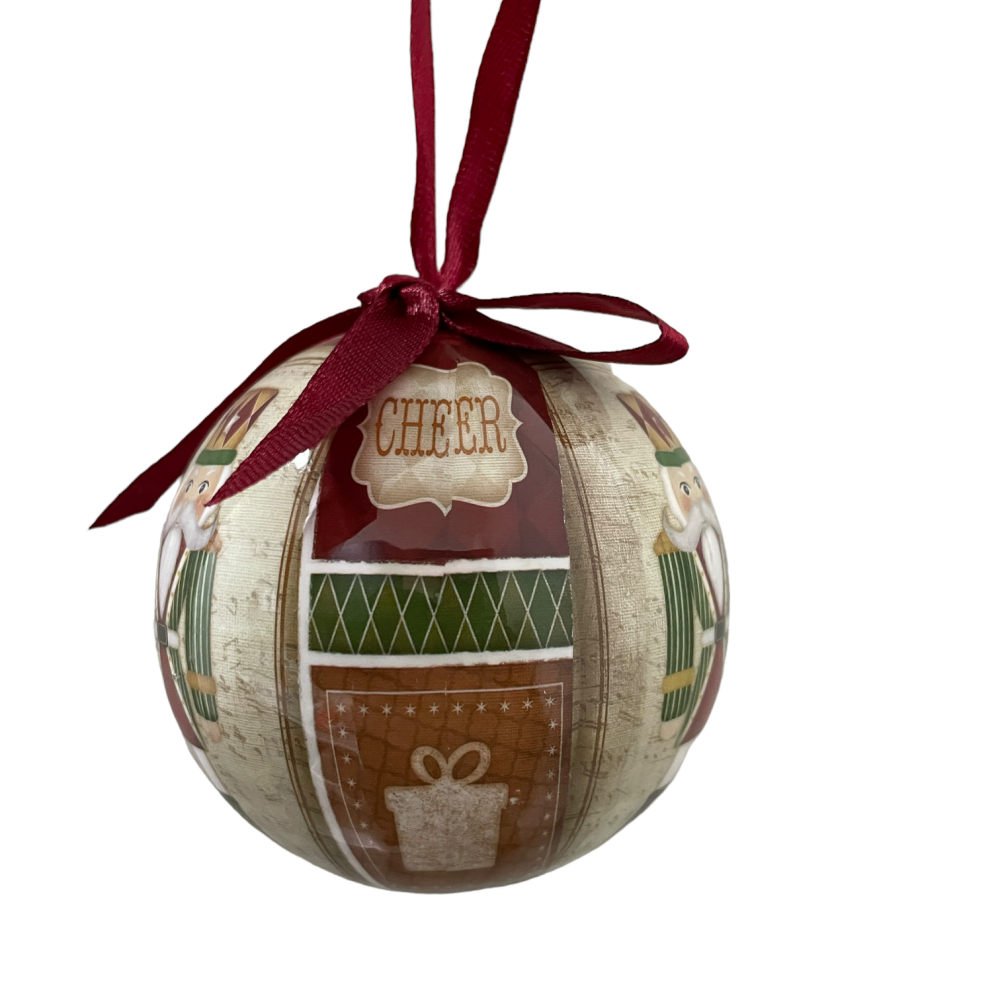 Nutcracker Baubles 75mm x 14pk We'll Make Your Christmas Complete