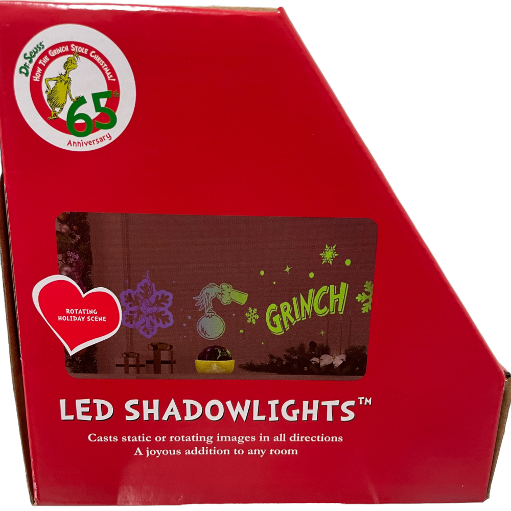 Grinch Lightshow Tabletop Projection 13cm Christmas Complete