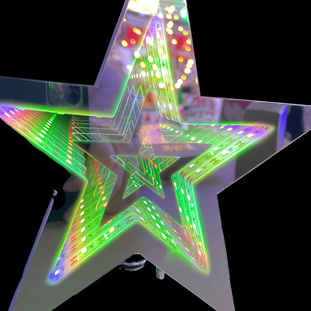 Tree Topper Infinity Infinity Tree Top Star Multicolour 20cm | We'll make your Christmas ...