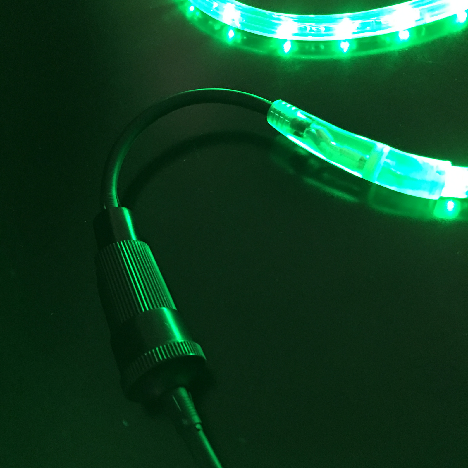 Buy New LED Rope Light 12 Volt GREEN 15 metres online from Christmas