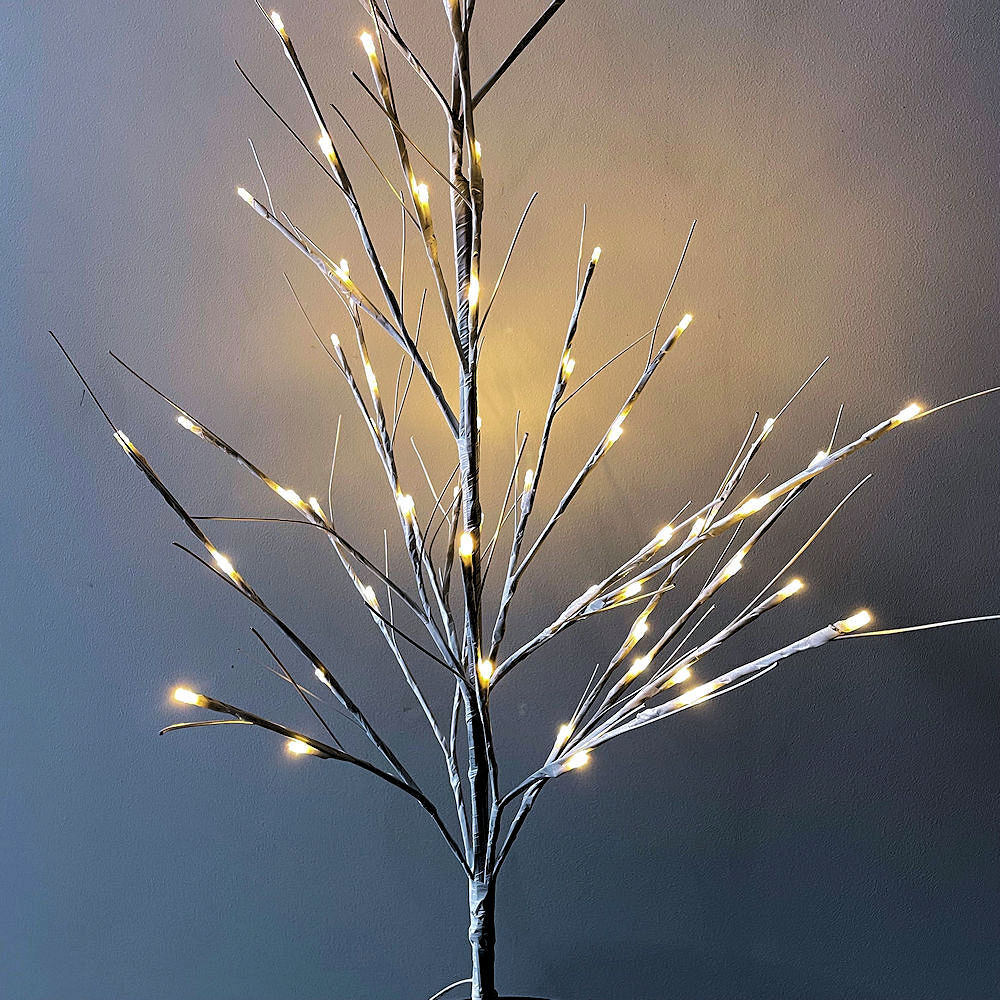 Buy New Indoor Outdoor White Birch Twig Tree Light Led 1m Christmas Complete
