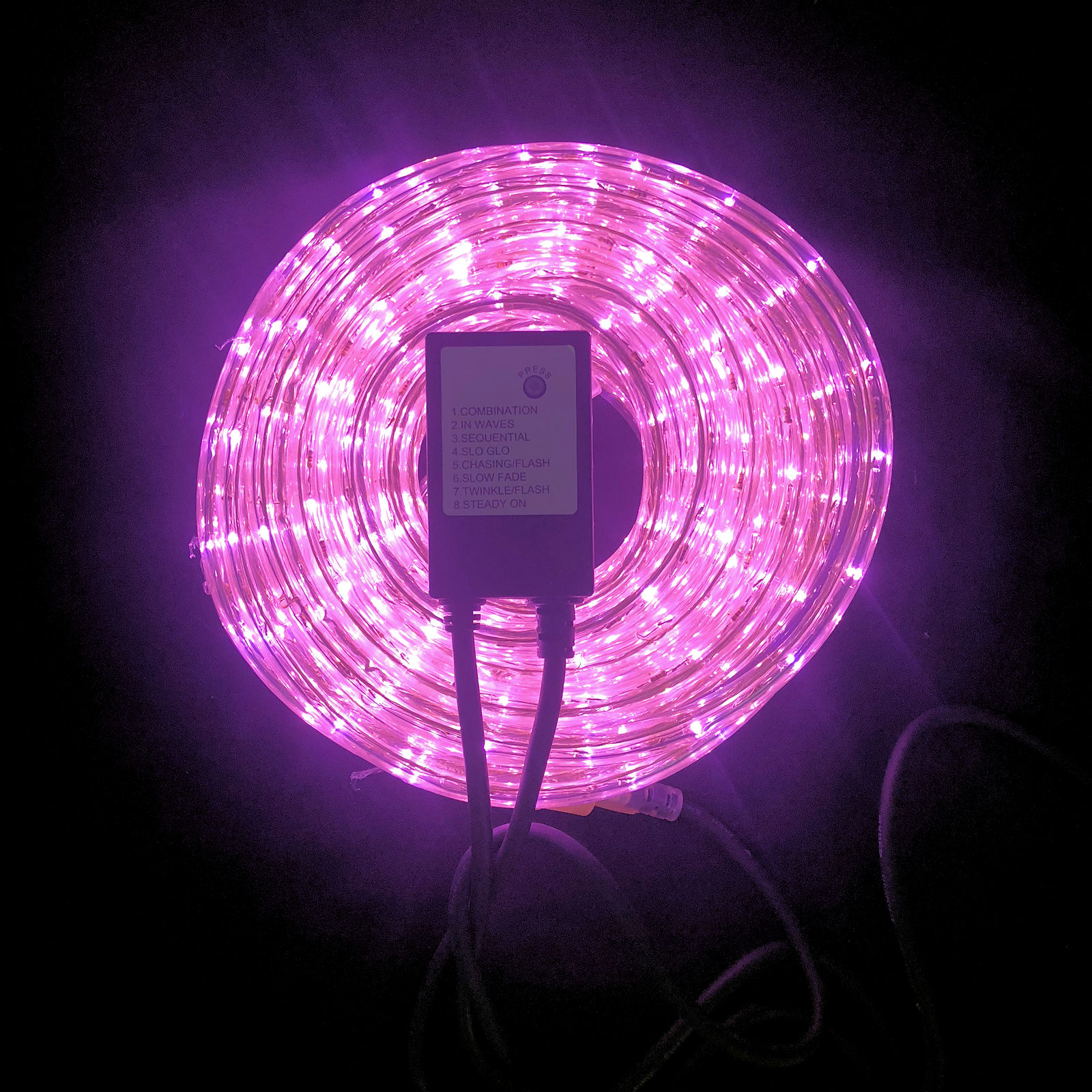Buy New LED Rope Light PINK Extendable 10 metres with controller online