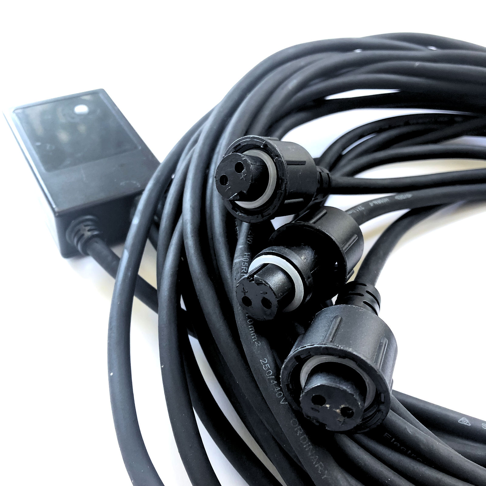 Speed controller for rope light three channels