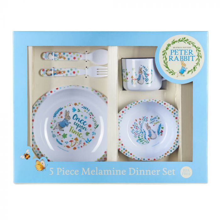 Beatrix potter plate set top