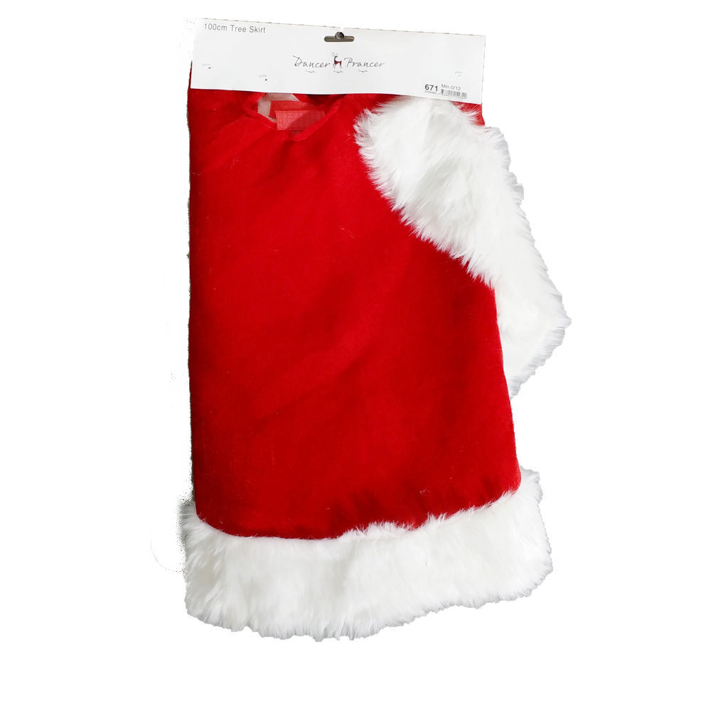 Velvet Tree Skirt 1m We'll Make Your Christmas Complete