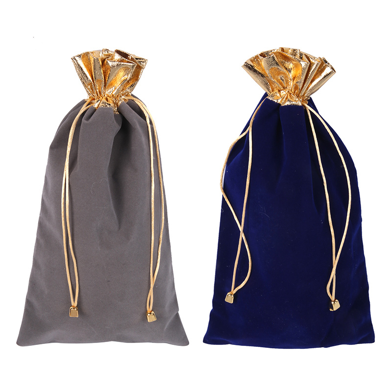 Velvet bottle online bags