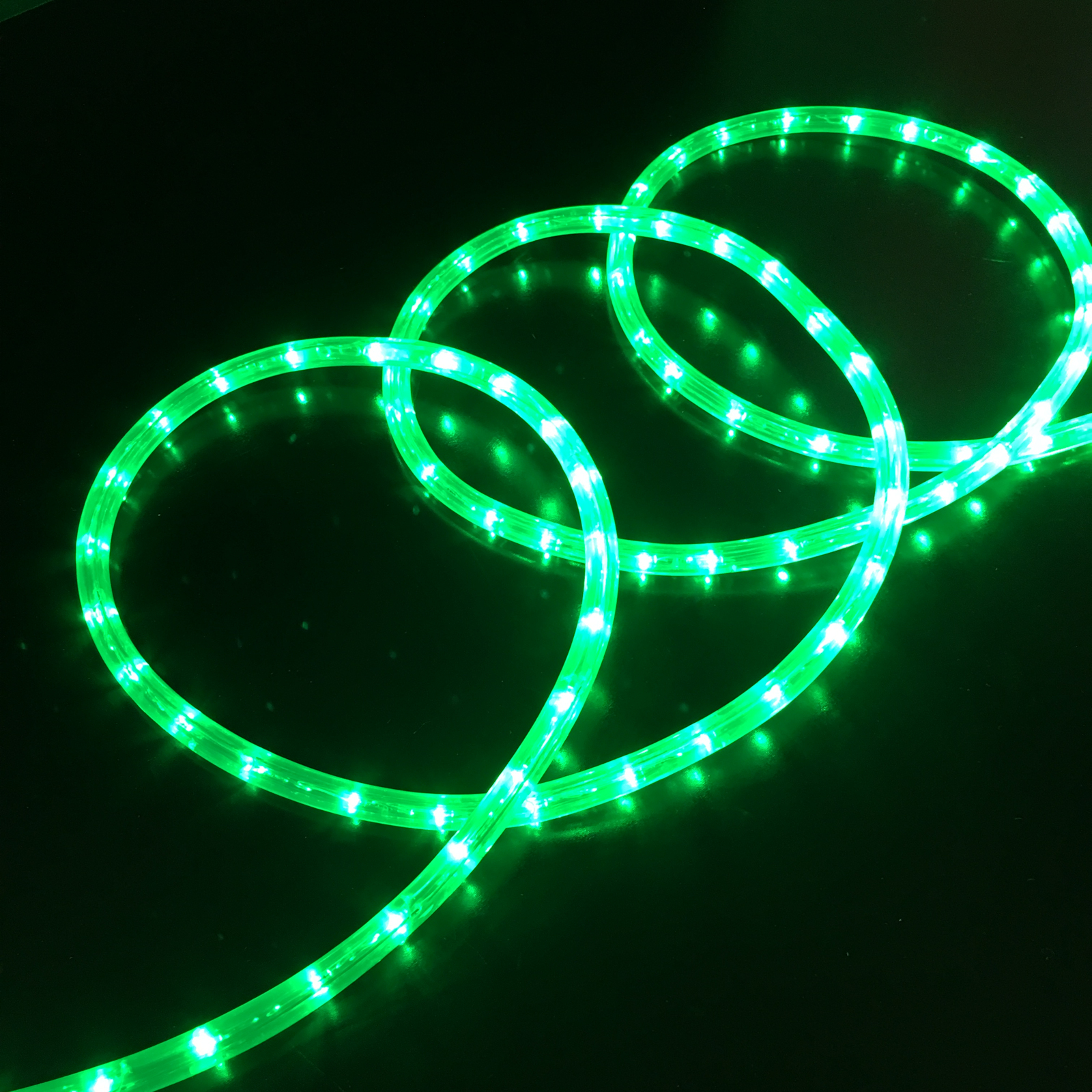 Buy New LED Rope Light 12 Volt GREEN 15 metres online from Christmas ...