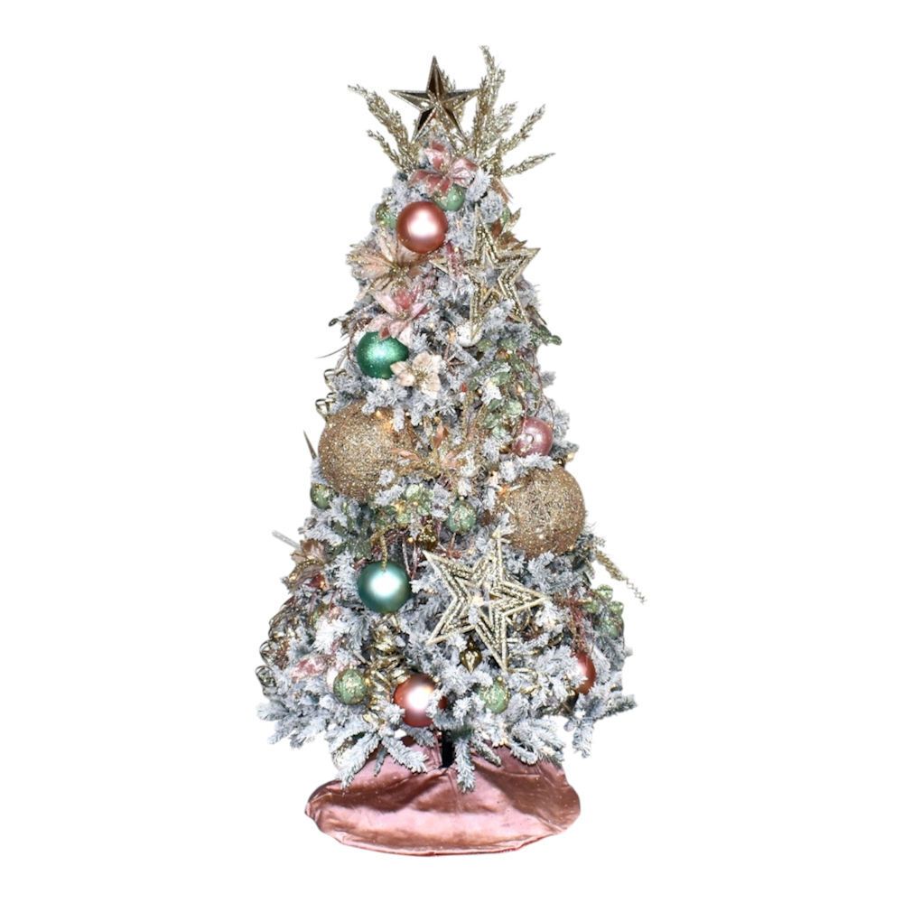 Frosted Elegance Tree Decoration Package