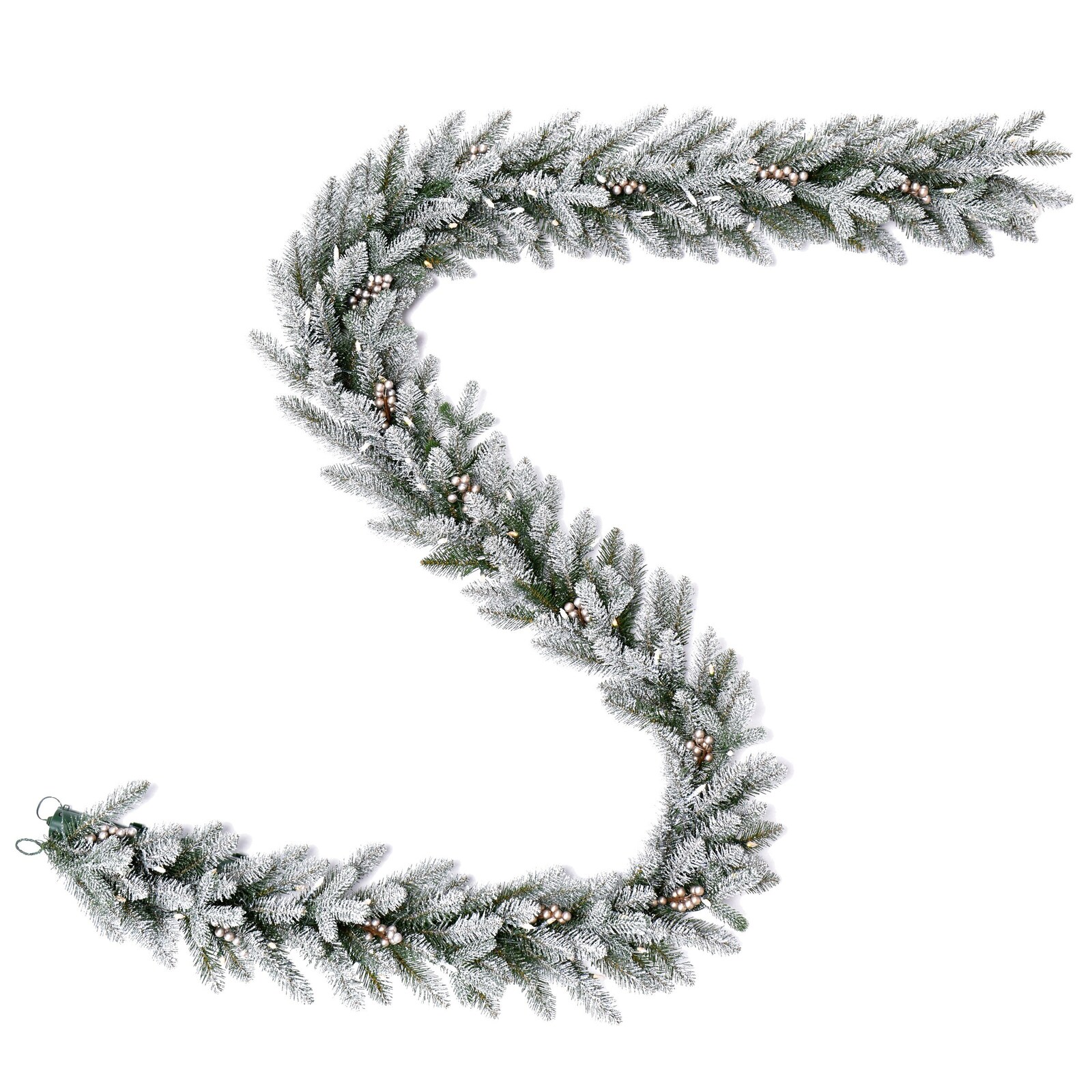 Snowy garland deals