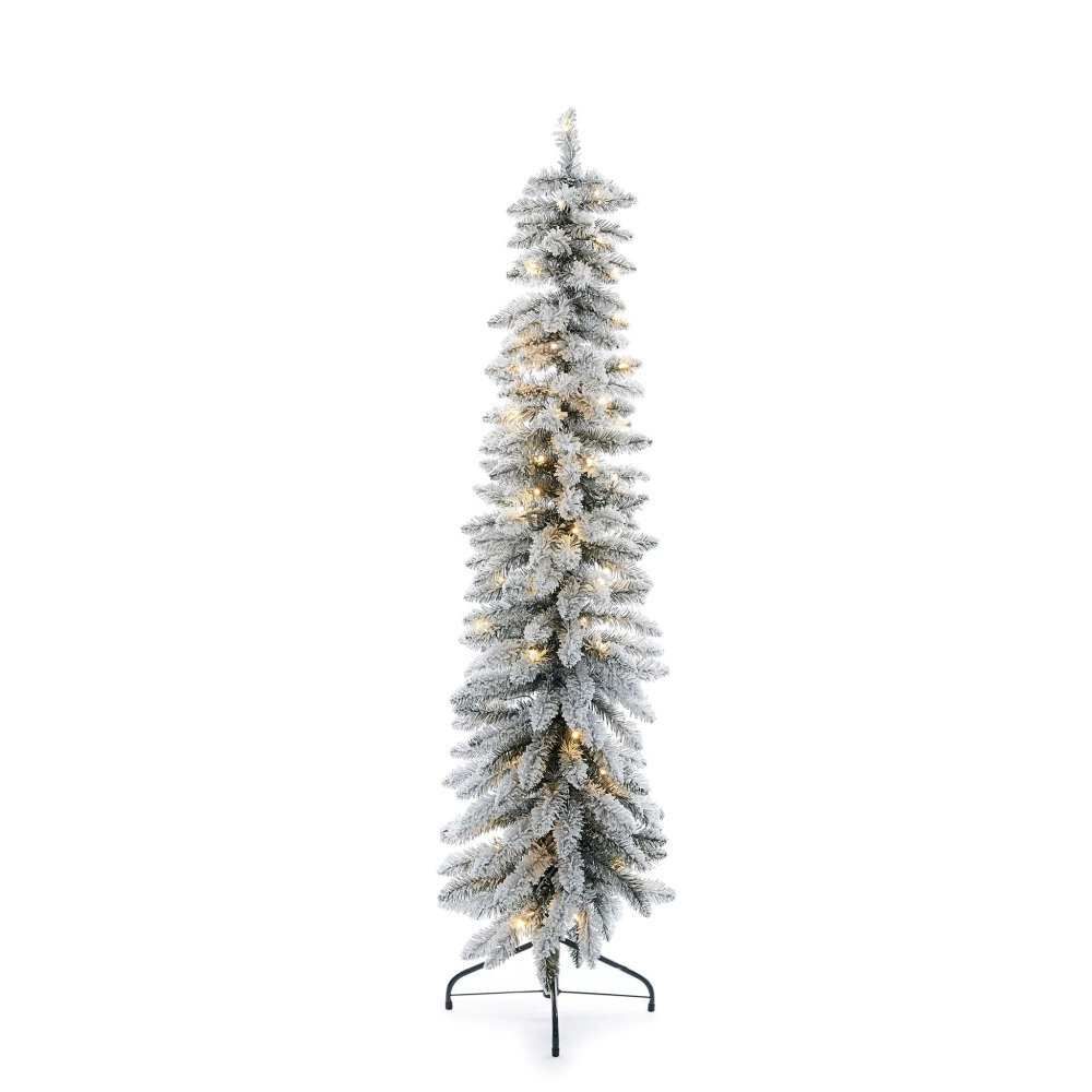 5.5 ft christmas on sale tree pre lit