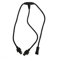 Rope Light Connector Black - 3 Way