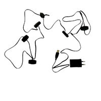 USB Extension Cord 12 Outlet