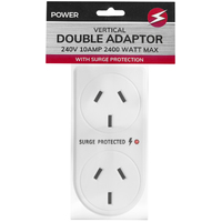 Double Adaptor Surge Protector