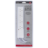 4 Outlet Powerboard Surge Protector
