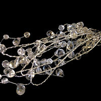 Jewelled Acrylic Bead String 1m