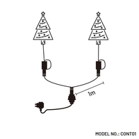 LED Light 'Y' Connector 