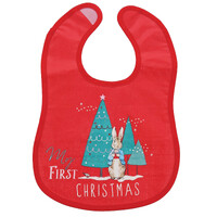 Peter Rabbit My First Christmas Bib