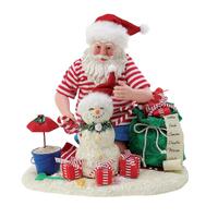 Santa & Snowman, Another Day In Paradise