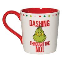 Dashing through the No Mug 11cm