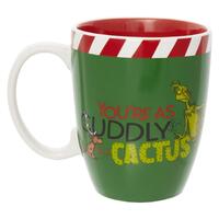 Grinch Cuddly As A Cactus Mug 11cm