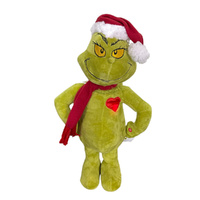 Door Greeter Grinch w. Light Up Heart 61cm