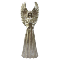 Silver Angel w. Wings 61cm