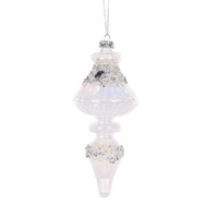 Cut Jewel Finial Hanging 19cm