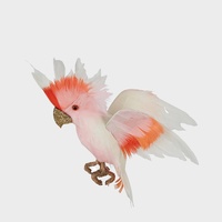 Galah Flying Small Pink & White 15cm