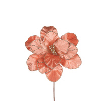 Coral Velvet Magnolia 40cm